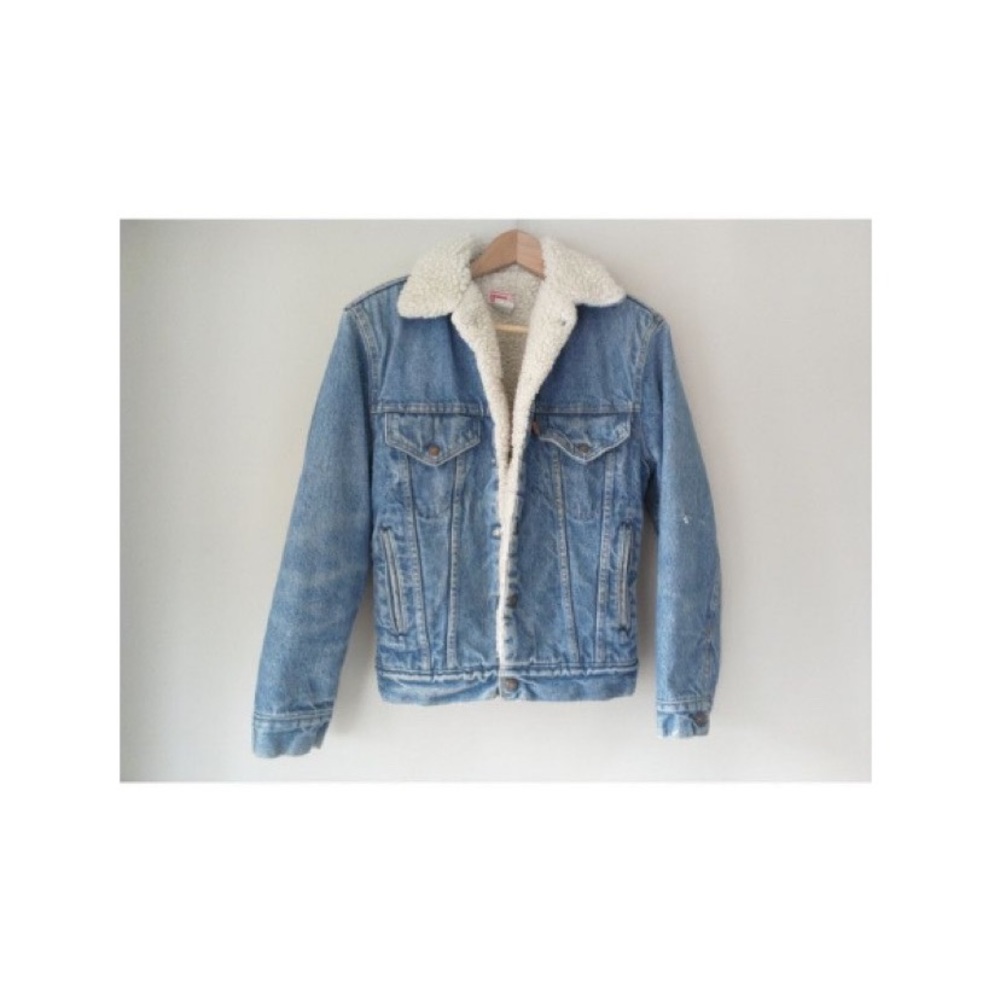 Levi’s Sherpa jean jacket
